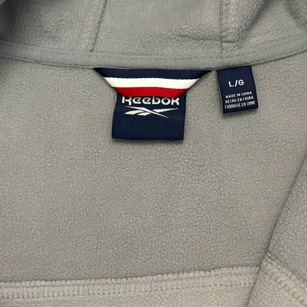Reebok outerwear Men’s thermal full zip hoodie Hooded Jacket